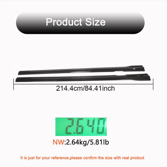 Боковые Пороги (2016-2019, Карбон) для Mercedes E-сlass W213 | Зображення 3