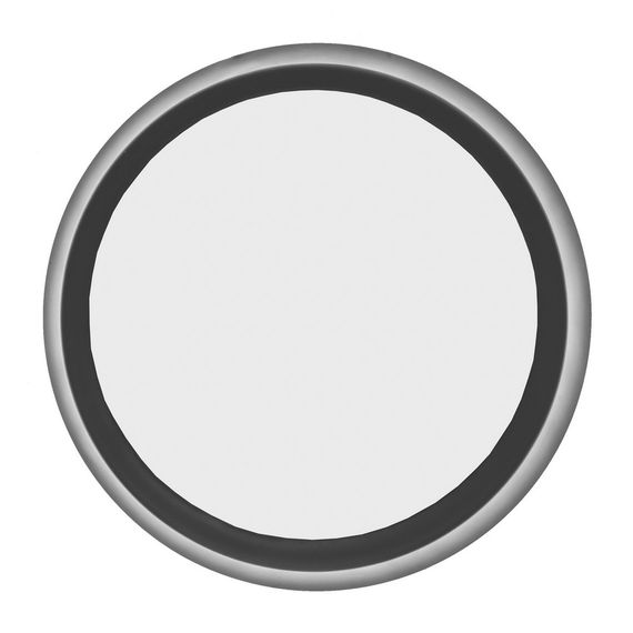 Светильник настенно-потолочный LED в ванную AL-514/12W BK | Зображення 2