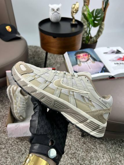 Чоловічі кросівки P-6000 S Reflective Beige Brown весна / літо / осінь A3829 43 27.5 см | Зображення 6