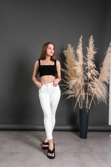 Шльопанці жіночі Fashion Romeo 3648 39 розмір 25 см Чорний | Зображення 9