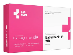 Babycheck-1 WB, тест на вагітність в крові, 1 шт