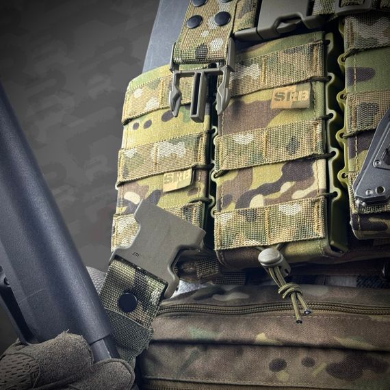 Ремінь збройовий одно/двоточковий RAGNAROK "ODIN" Gen.II carbine Мультикам | Зображення 6