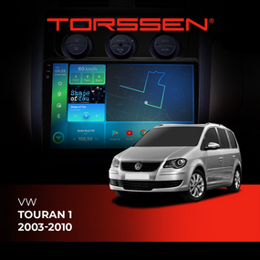 Штатна магнітола Torssen 2K VW Touran 1 (2003-2010) F9464 4G Carplay DSP