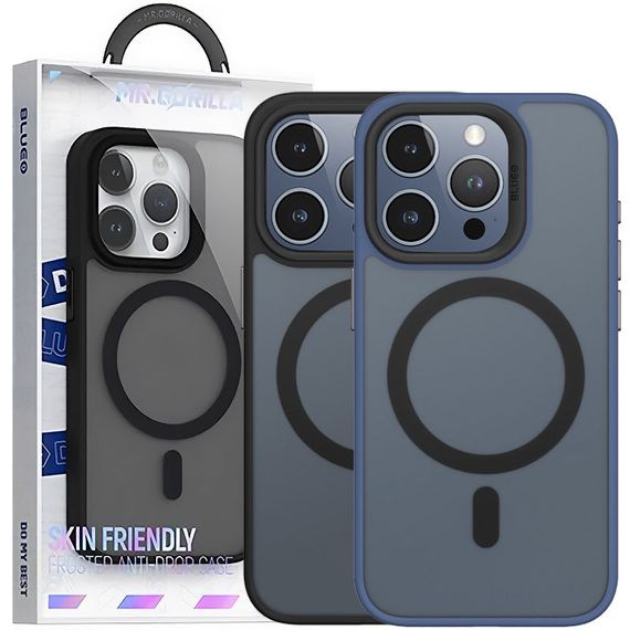 TPU+PC чохол Blueo Skin Friendly Frosted with MagSafe для Apple iPhone 15 Pro Max (6.7")