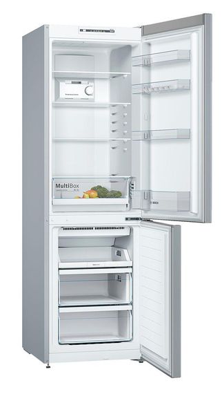 Холодильник з нижньою морозильною камерою BOSCH KGN36NL306,  нержавіюча сталь (KGN36NL306) | Зображення 1