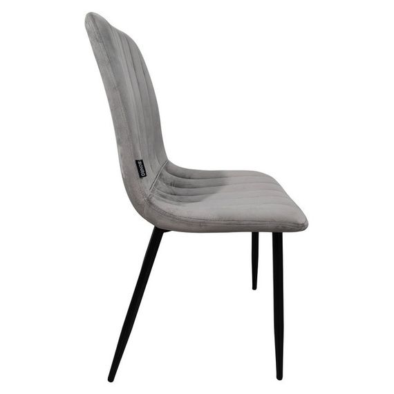 Крісло стілець для кухні вітальні барів Bonro B-423 сіре | Зображення 3