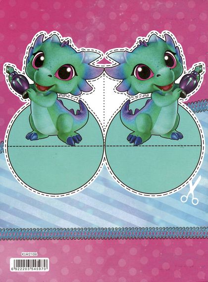 Розмальовка Shimmer and Shine + 114 наліпок KLM2106А Jumbi (6922203545970) | Зображення 3
