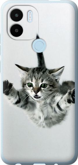 Чехол на Xiaomi Redmi A1 Plus Летящий котёнок "2322u-2942-17620"