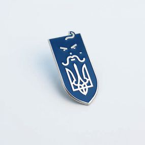 Значок Gusev_art Мужність 40х17 мм (6238)