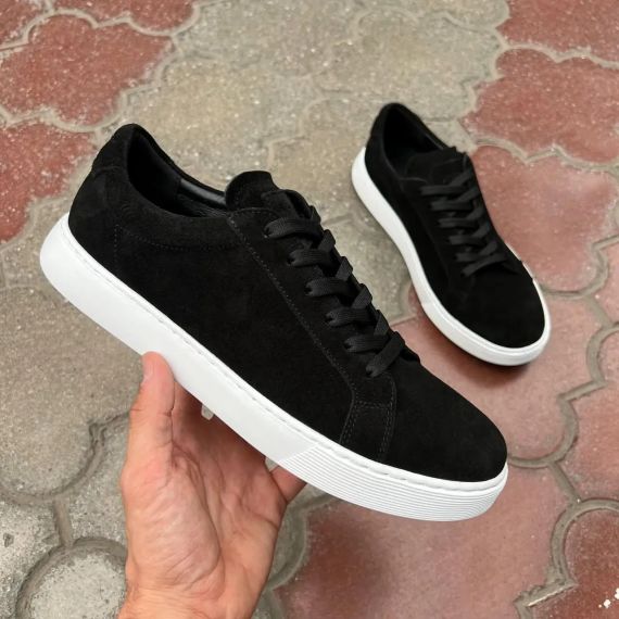 Замшеві чорні кеди Safari 43 розмір | Зображення 3