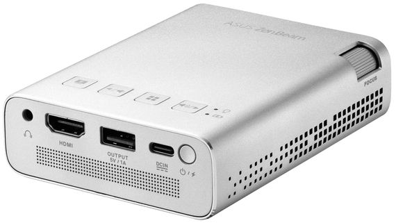 Проєктор ASUS портативний ZenBeam E1R WVGA, 200 lm, LED, 1.2, WiFi (90LJ00J3-B01070) | Зображення 6