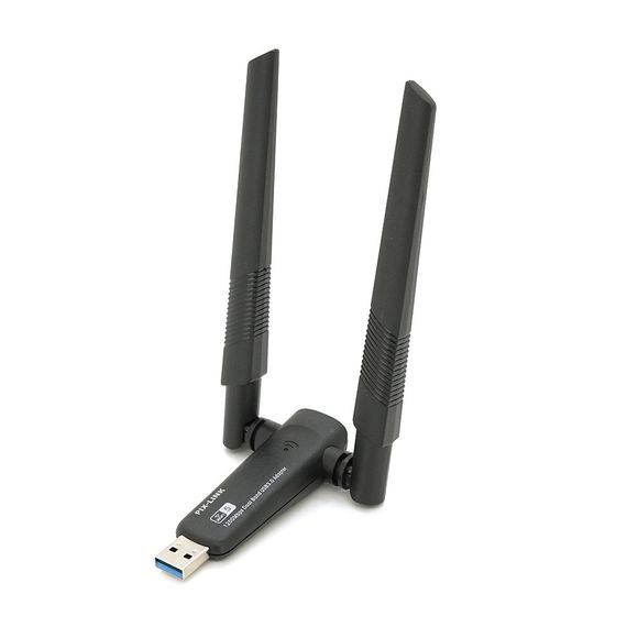 Бездротовий мережний адаптер Wi-Fi-USB LV-UAC21, AC600, з подвійною антеною, 802.11 a/с, 600MB, Box | Зображення 1