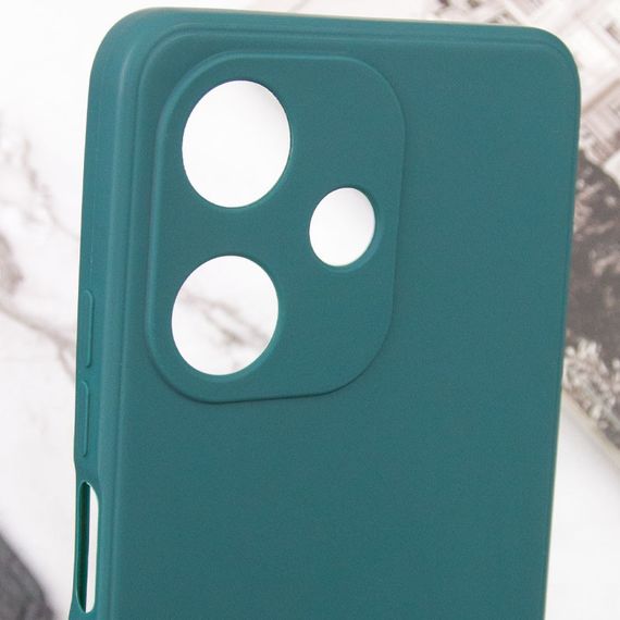 Силиконовый чехол Candy Full Camera для Infinix Hot 30 Play Зеленый / Green | Зображення 4