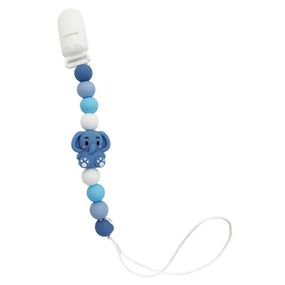 Силіконовий ланцюжок для пустушки "Слоник" MGZ-0528-1