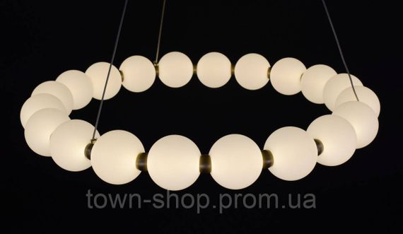 Люстра потолочная LED MJ11-800-k Латунь 30-140х84х84 см. | Зображення 5