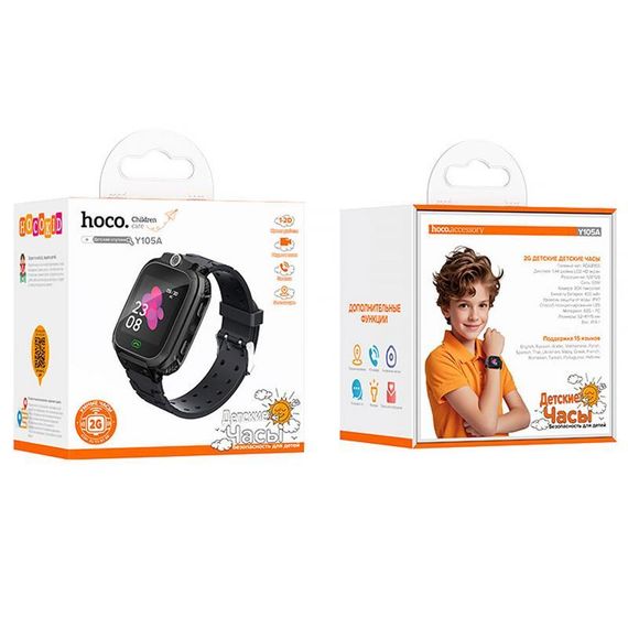 Дитячий cмарт-годинник Hoco Y105A with call function | Зображення 1