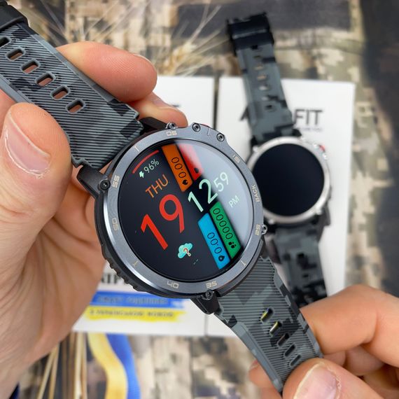 Розумний годинник Modfit Sniper Pro All Black 41 мм. | Зображення 1