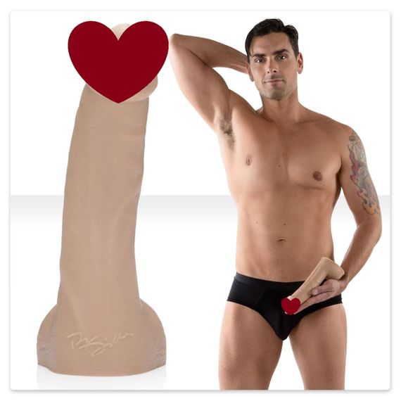 Фалоімітатор Fleshlight Guys: Ryan Driller Dildo, за зліпком пеніса Sex Aura