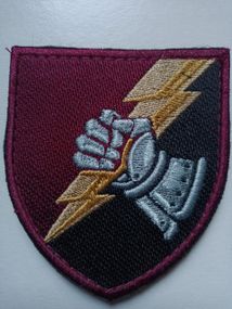 Шеврон 23 отдельный танковый батальон ДШВ (цветной)