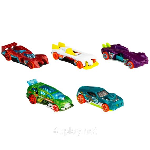 Hot Wheels Action Подарунковий набір з 5-ти машинок Хот Вілс Екшн | Зображення 1