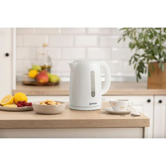 Електрочайник Gorenje K17W 1.7 л білий | Зображення 7