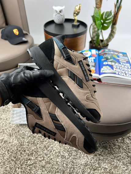 Мужские кроссовки Re-ebok Classic Leather New Black Wood 44 28 | Зображення 6