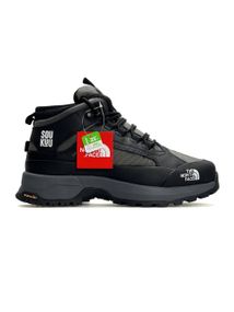 Кросівки зимові The North Face x SOUKUU Glenclyffe Fur Grey Black захист від морозу, ідеально зимовий прорив сезону A4853