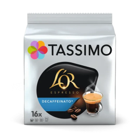 Кофе в капсулах Tassimo L'or Espresso Decaffeinated 16 шт Тассимо Без кофеина