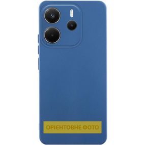 Чохол Silicone Cover Ummi Lakshmi Full Camera (AA) для Xiaomi Redmi 15C (EU) Синій / Navy Blue