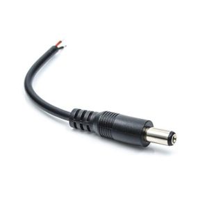 Конектор живлення з проводом DC 2pin 5,5 мм, Папа