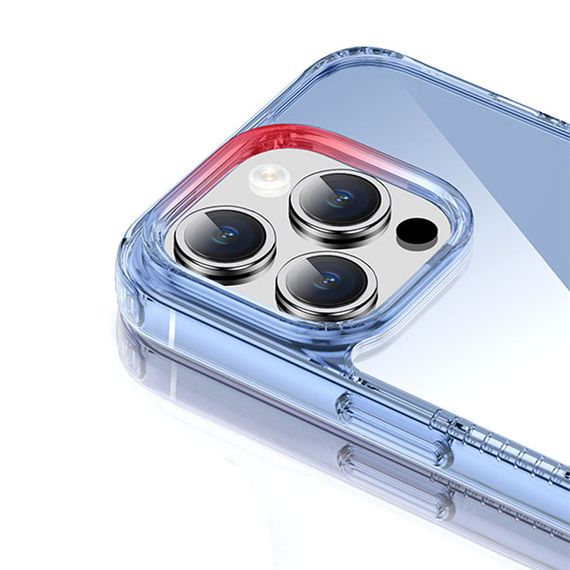 Чохол TPU+PC Multi-Color для Apple iPhone 15 Pro Max (6.7") Blue | Зображення 1