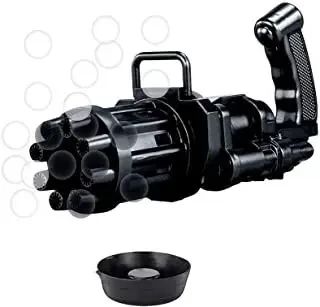 Дитячий автоматичний пістолет кулемет для мильних бульбашок Bubble Gun Blaste