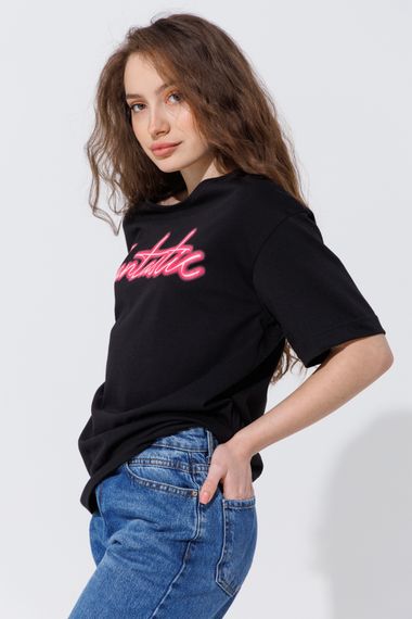 Футболка жіноча LAWA P-WB02343 2XL Чорний (2000990462725) | Зображення 3