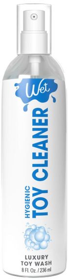 Розпродаж!!! Спрей для очищення іграшок Wet Toy Cleaner 236 мл (термін 21.12.26) Sex Aura