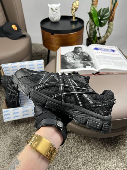 Мужские кроссовки ASICS Gel-Kahana 8 Gore-Tex Black Grey весна / літо / осінь A4225 42 | Зображення 5