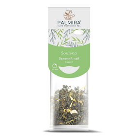Зелений чай Palmira "Саусеп" (Soursop) - 10 шт.