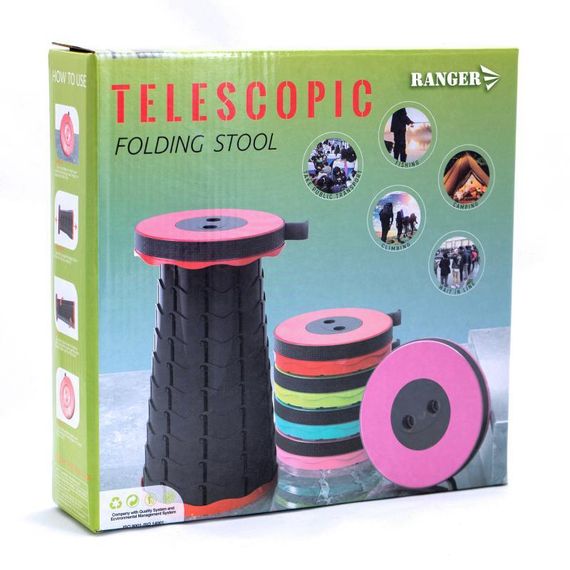 Стул складной туристический Ranger (Рейнджер) Telescop Red (RA 4422) | Зображення 8