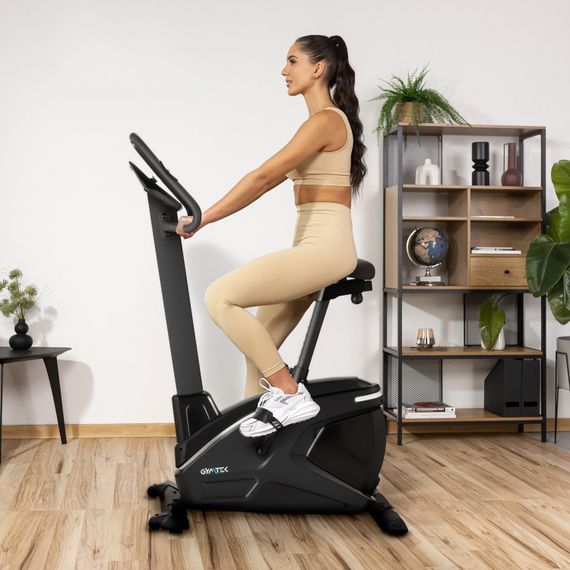 Велотренажер Gymtek XB2600 електромагнітний сріблястий | Зображення 3