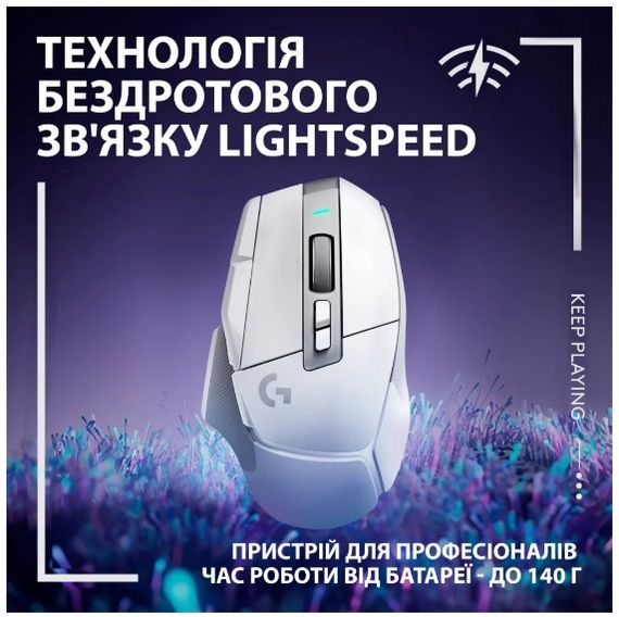 Миша Logitech G502 X LIGHTSPEED White (910-006189) | Зображення 2