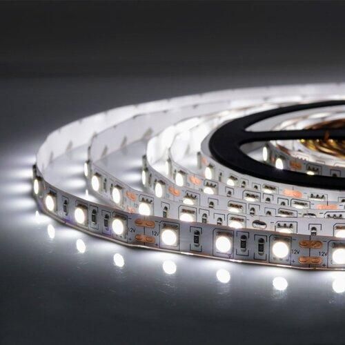 Светодиодная лента OEM ST-12-5050-60-CW-20-V2 белая, негерметичная, 1м | Зображення 2