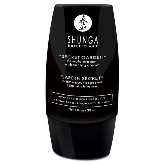 Стимулювальний гель для клітора Shunga Secret Garden (30 мл), розігрів, поколювання Sex Aura | Зображення 1