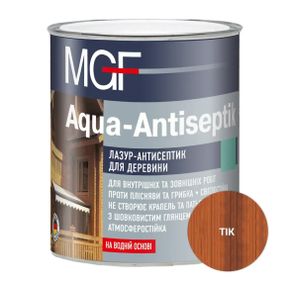 Лазур-антисептик для дерева MGF Aqua-Antiseptik тік 0,75 л