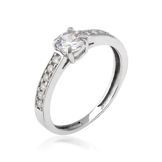 Серебряное кольцо с фианитами Artsriblo артА160к