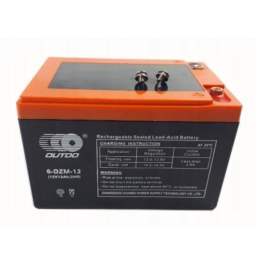 Тягова акумуляторна батарея AGM OUTDO 6-DZM-12, 12V 12Ah, (150 х 100 х 96), Q4