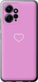 Чохол на Xiaomi Redmi Note 12 4G Серце 2 із силікону FCh_048378