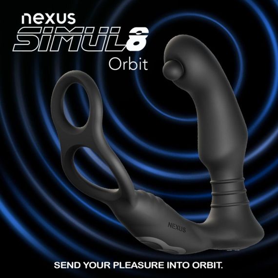 Стимулятор простаты Nexus SIMUL8 Orbit Edition с эрекционным кольцом sexstyle | Зображення 5
