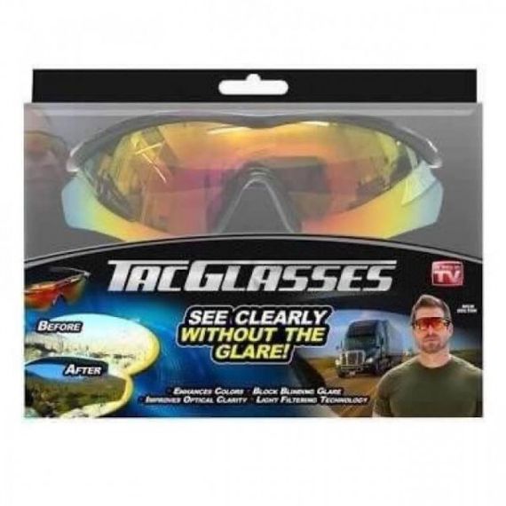 Tac Glasses — солнцезащитные очки в стиле милитари, для вождения антибликовые | Зображення 7