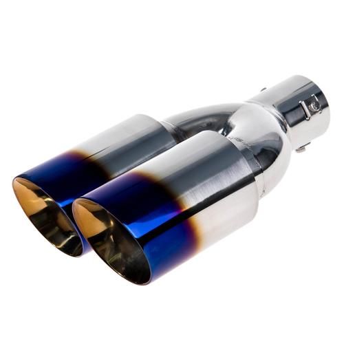 Насадка на глушник НГ-0260-BL, внутр.d 64мм/довж. 250мм/2*зовн.d 89мм