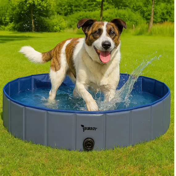 Бассейн для собак, нескользящий бассейн для домашних животных Pet Pool AND XL-1461 | Зображення 2