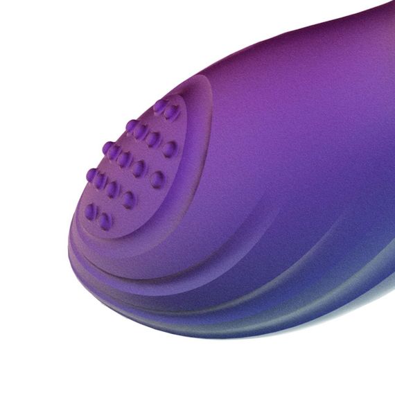Анальна вібропробка з пульсацією Hueman - Galaxy Tapping Buttplug Sex Aura | Зображення 6